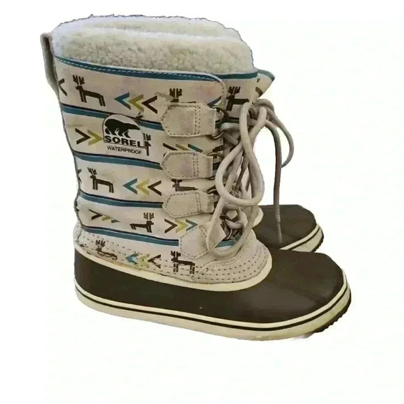 Sorel Womens 1964 Pac Graphic NM Deer Print Boot 6 - Picture 3 of 16